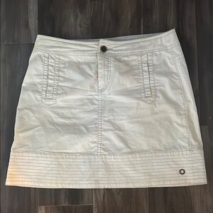 Nautically inspired Off White Women's Skirt